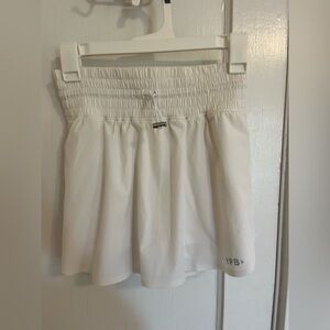 Abercrombie & Fitch White Mini Skirt